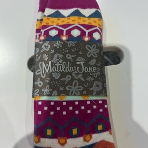 Matilda Jane Multicolor Geometric Socks